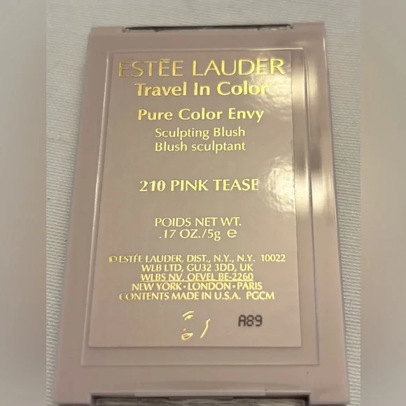 Estée Lauder Blush and Lipstick Makeup Set with Travel Case - Picture 3 of 7